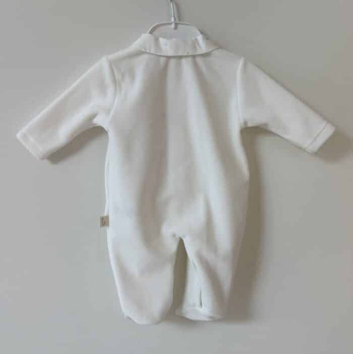Baby gi boxpak met teddy beer ivory/blauw TM53 - Afbeelding 2