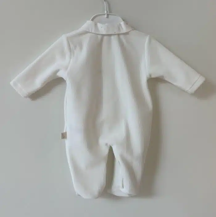 Baby gi boxpak met teddy beer ivory/blauw TM53 - Afbeelding 2
