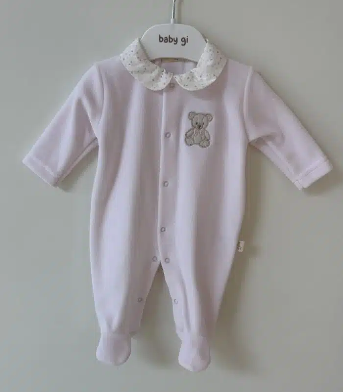 Baby gi boxpak met teddy beer roze TM53