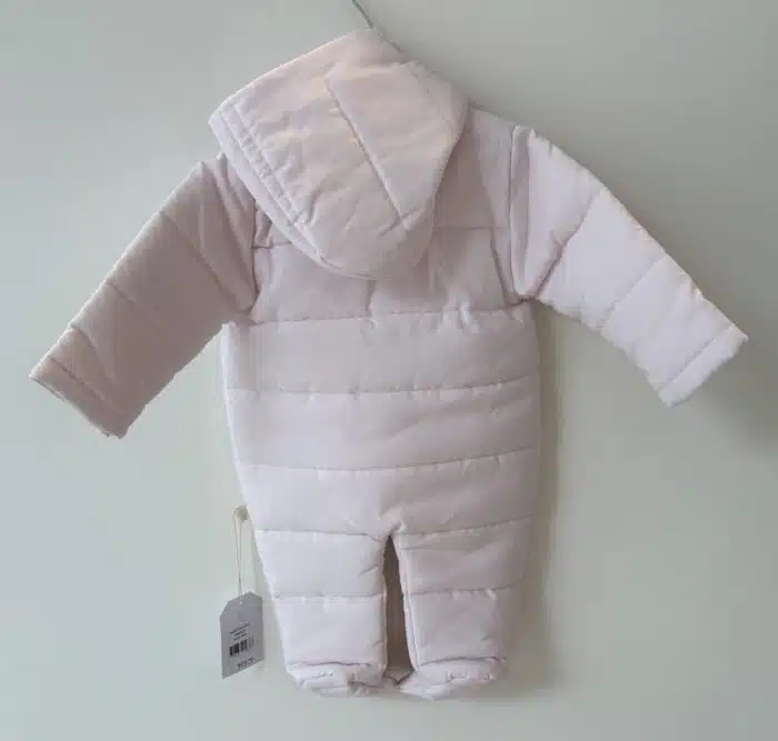 Baby gi skipak met teddy beer roze - Afbeelding 2