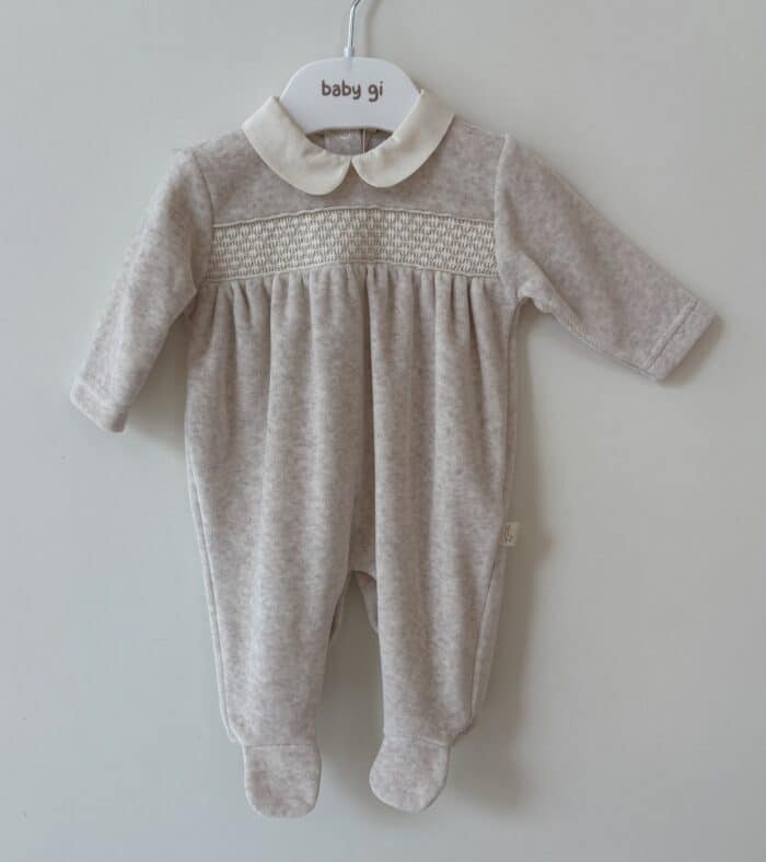 Baby gi boxpak velours beige BG52