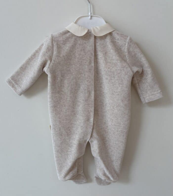 Baby gi boxpak velours beige BG52 - Afbeelding 2