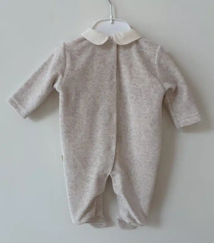 Baby gi boxpak velours beige BG52 - Afbeelding 2