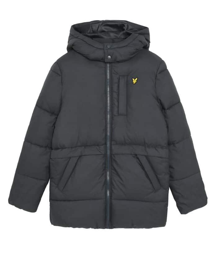 Lyle & Scott winterjas dark navy