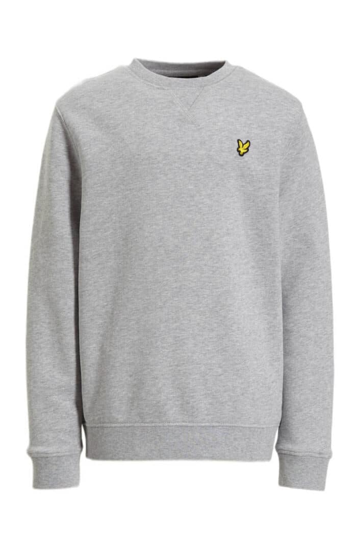 Lyle & Scott basis sweater light grey