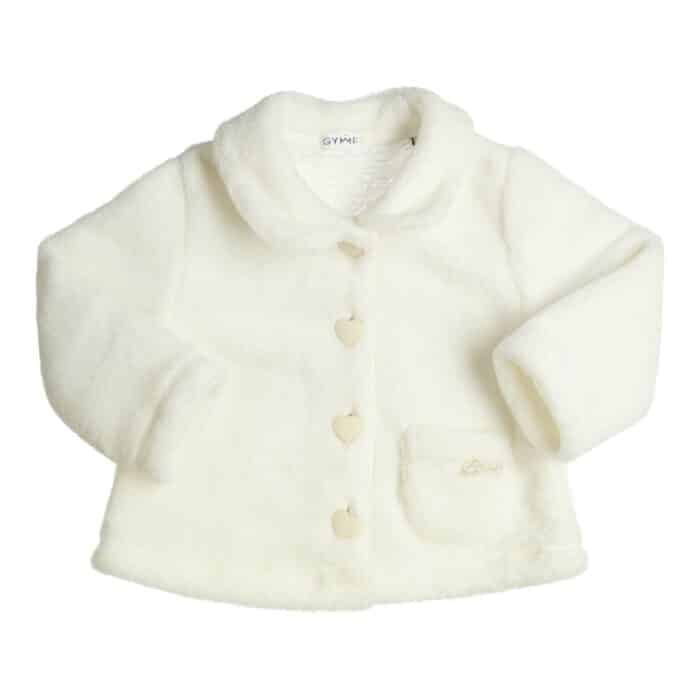 Gymp baby girls teddy jasje 5596 off white