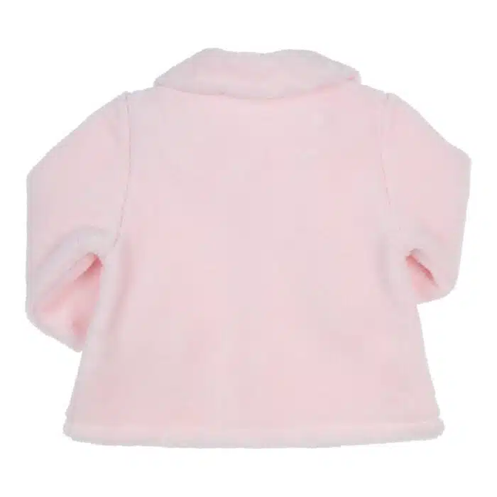 Gymp baby girls teddy jasje 5597 roze - Afbeelding 2