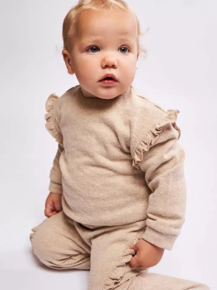 Gymp sweater 5504 goud/glitter - Afbeelding 3