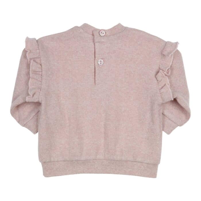 Gymp sweater 5506 oud roze/glitter - Afbeelding 2