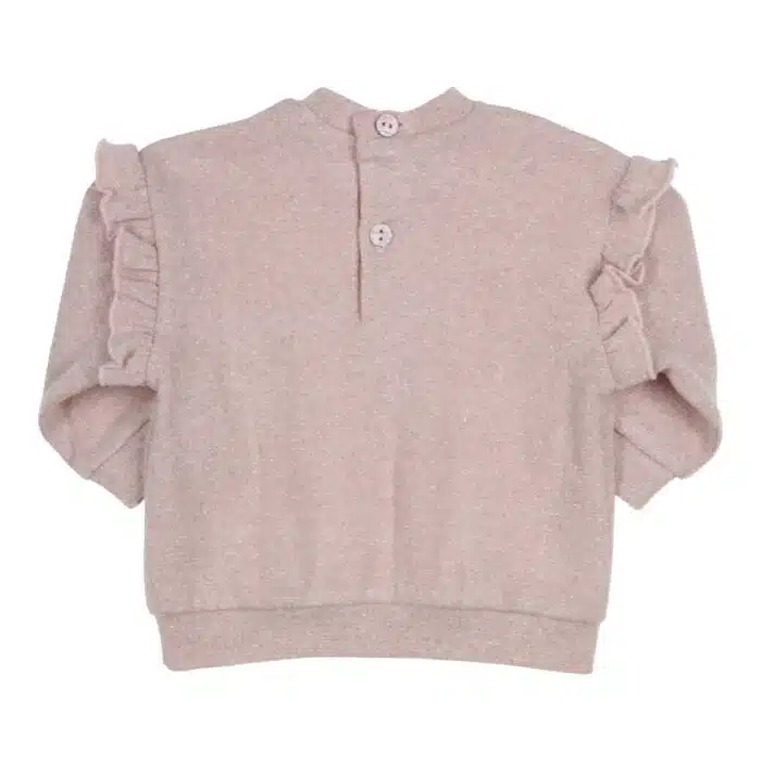 Gymp sweater 5506 oud roze/glitter - Afbeelding 2
