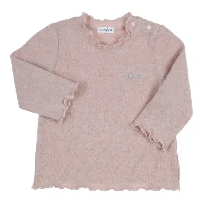 Gymp top 5632 oud roze/glitter