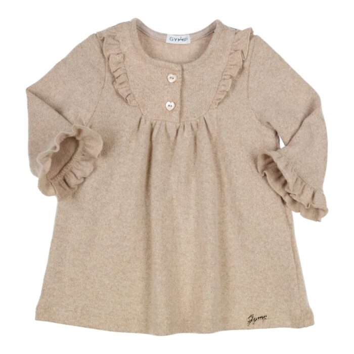 Gymp jurk 5501 goud/glitter