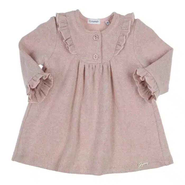Gymp jurk 5503 oud roze/glitter