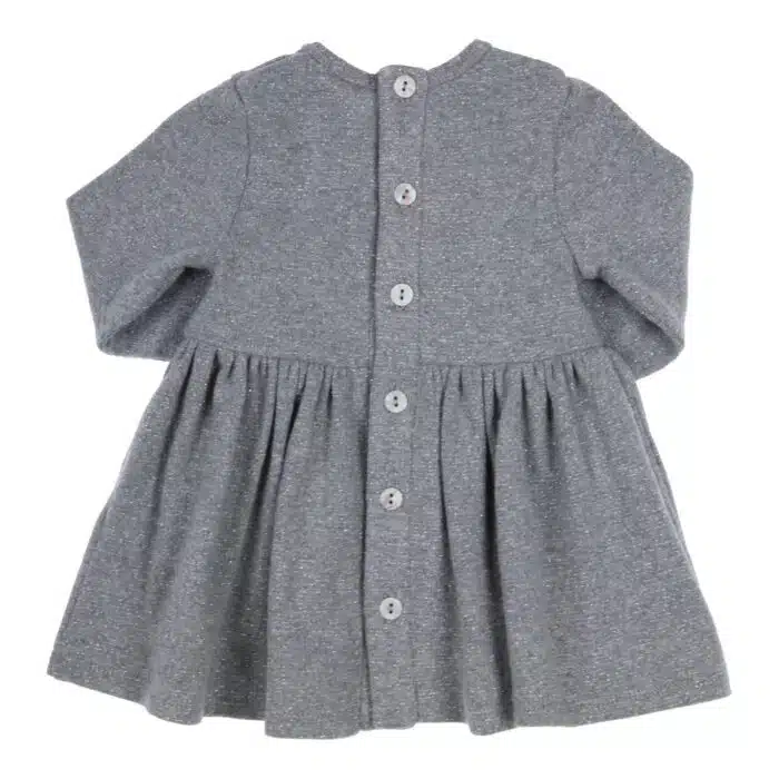 Gymp jurk 5508 grijs/glitter - Afbeelding 2