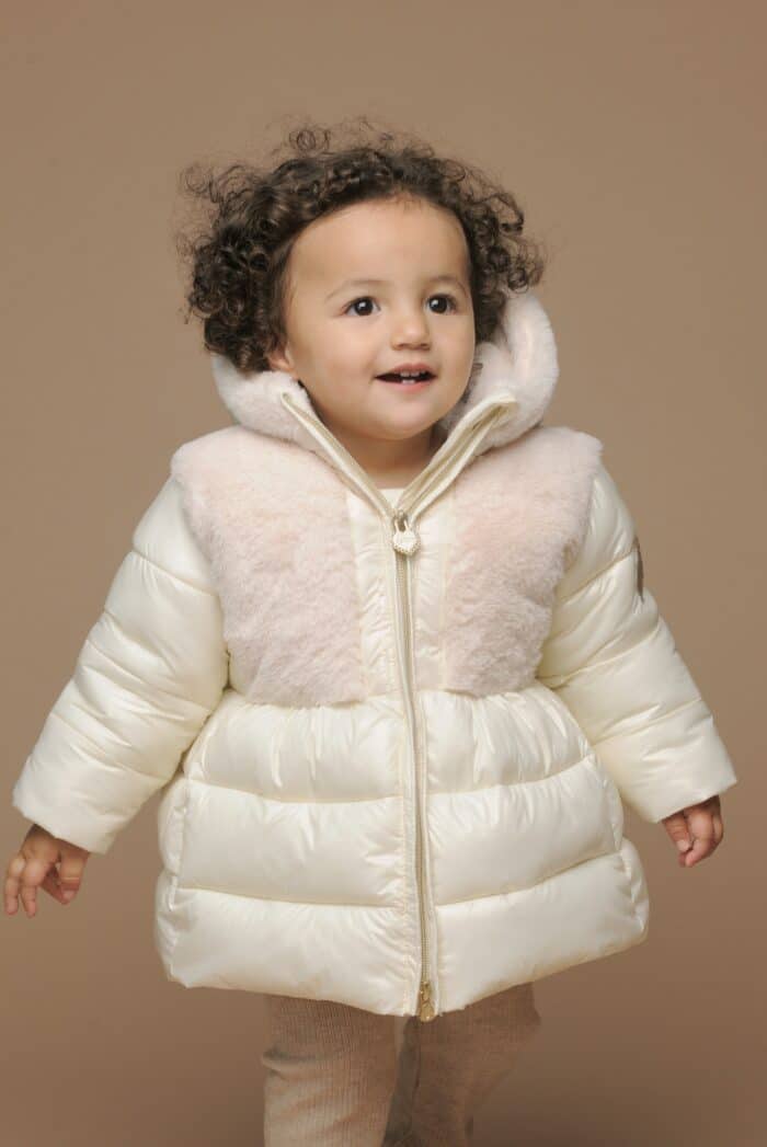 Le chic winterjas 7230 warm winter white - Afbeelding 2