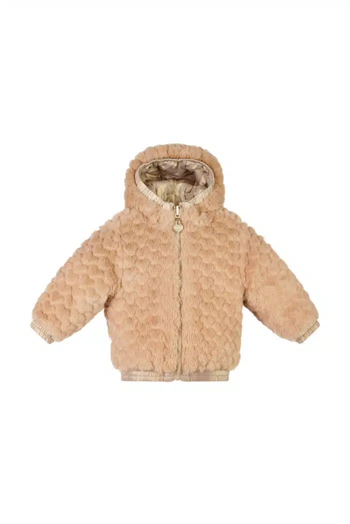 Le chic reversible winterjas 7240 hearts of gold