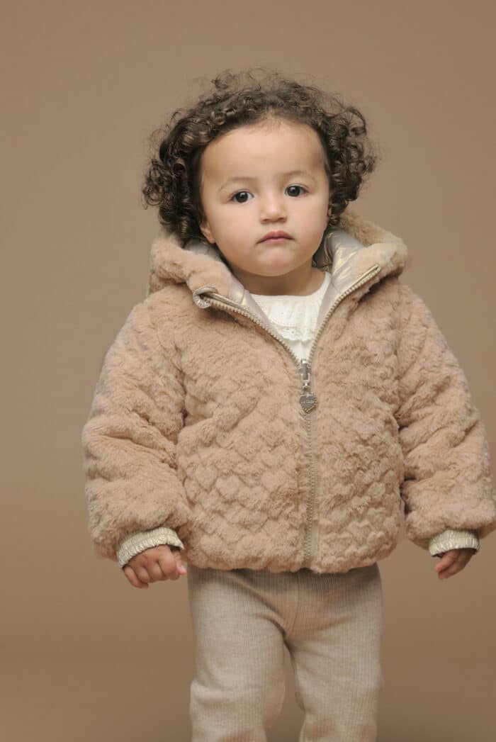 Le chic reversible winterjas 7240 hearts of gold - Afbeelding 2