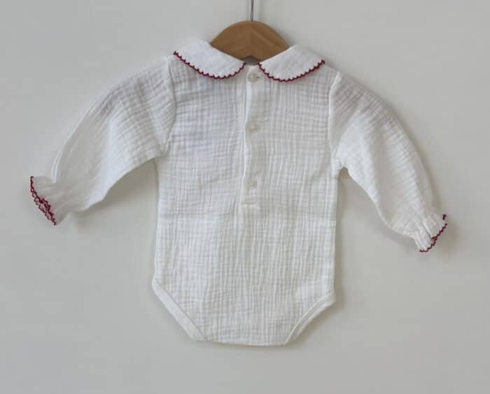 Babidu romper kerst 1305 blanco - Afbeelding 2