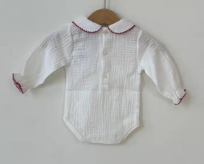 Babidu romper kerst 1305 blanco - Afbeelding 2