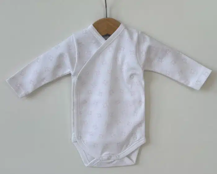 Babidu romper vogel 1228 rosa