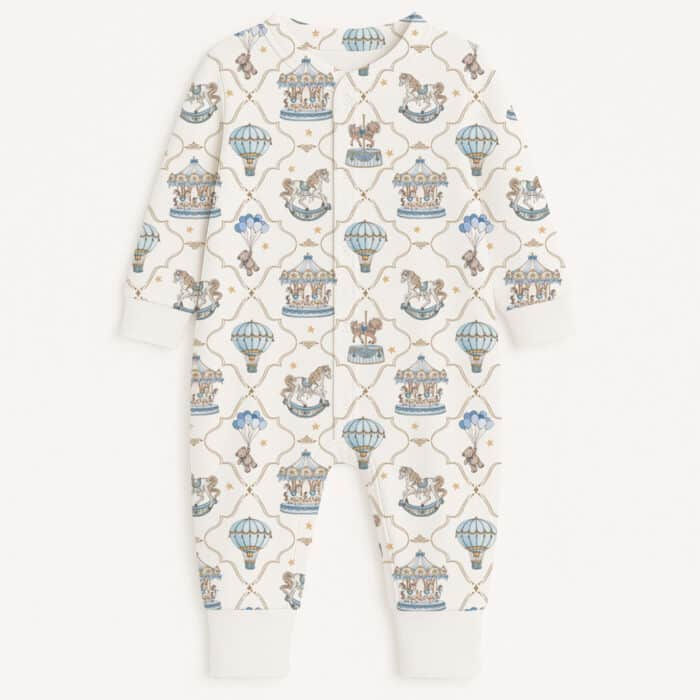 Little pie onesie pyjama couqette blue