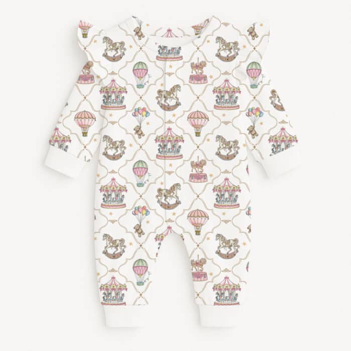 Little pie onesie pyjama couqette pink