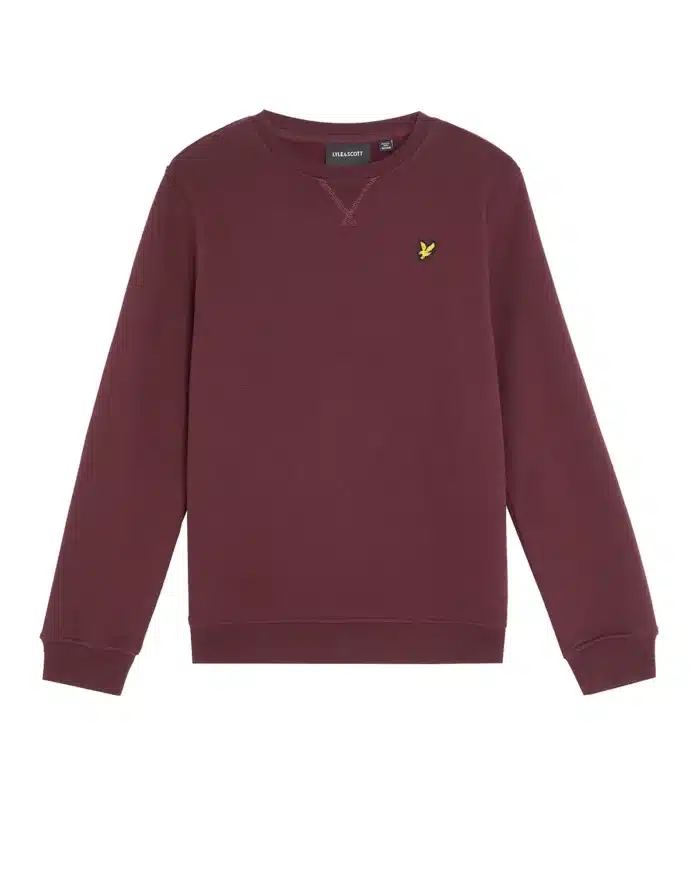 Lyle & Scott basis sweater burgundy
