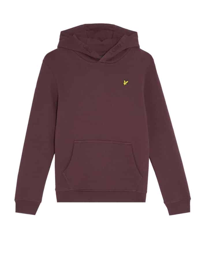 Lyle & Scott hoodie burgundy