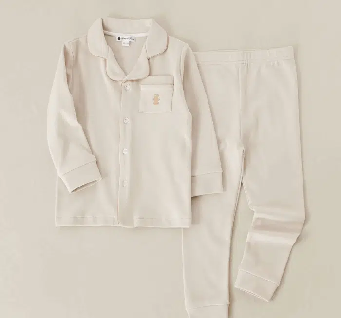 House of bears winter kids pyjama beige