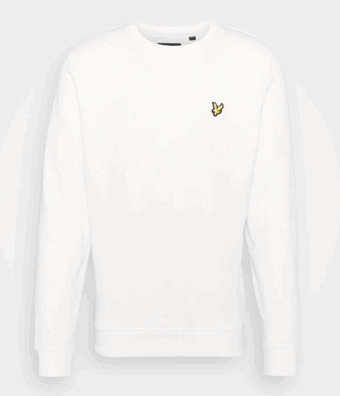 Lyle & Scott basis sweater white