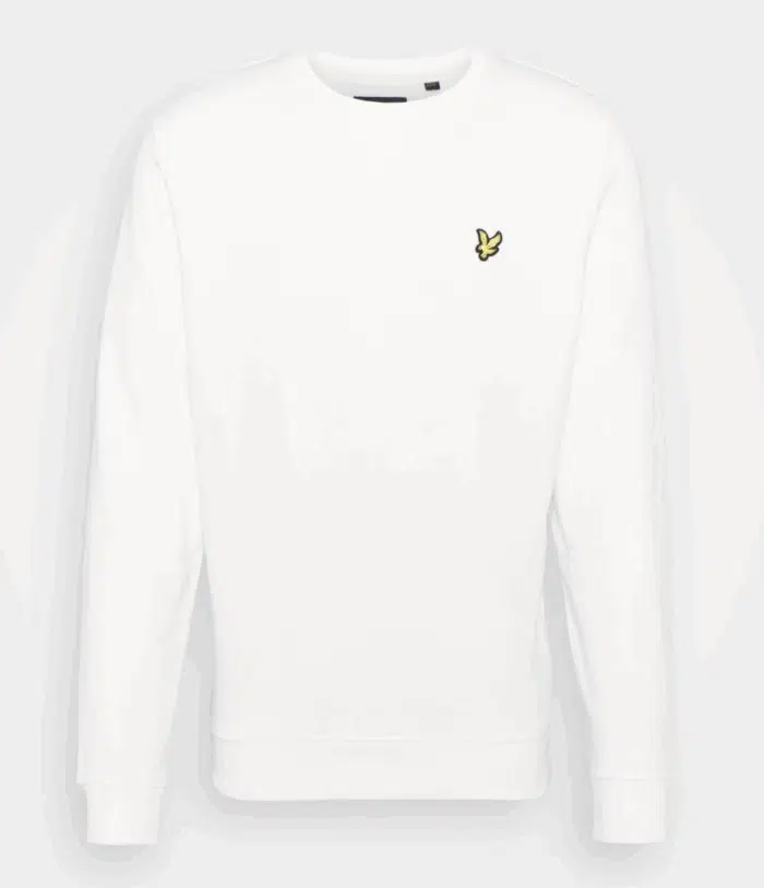 Lyle & Scott basis sweater white