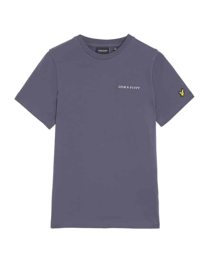 Lyle & Scott t-shirt script graystone