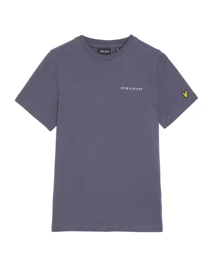 Lyle & Scott t-shirt script graystone