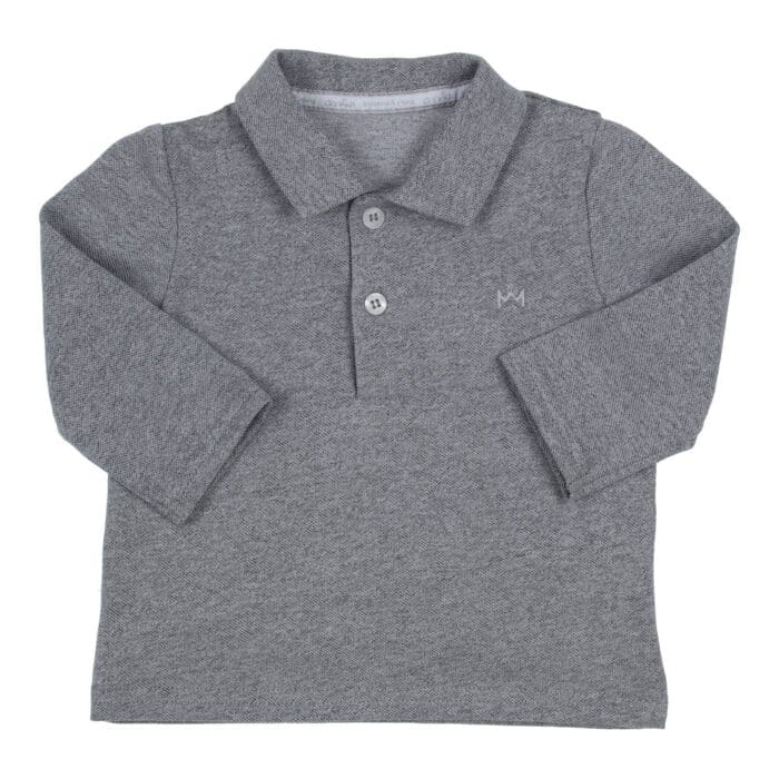 Gymp polo shirt 5787 grijs