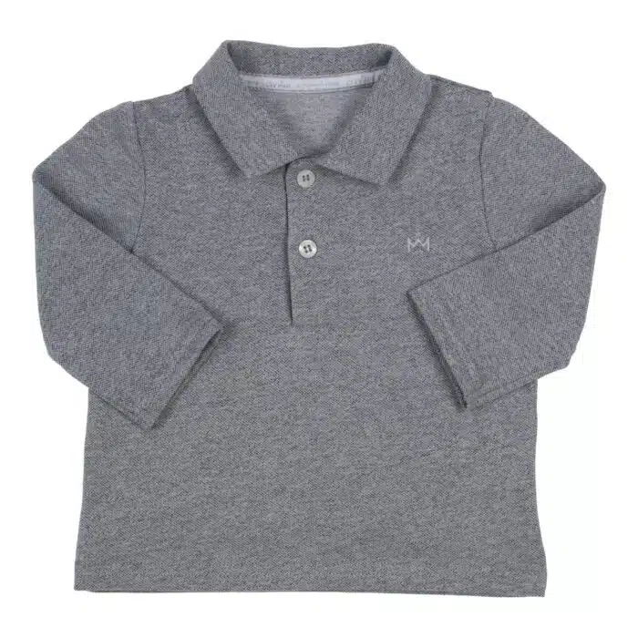 Gymp polo shirt 5787 grijs