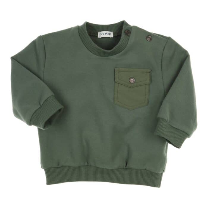 Gymp sweater 5802 groen