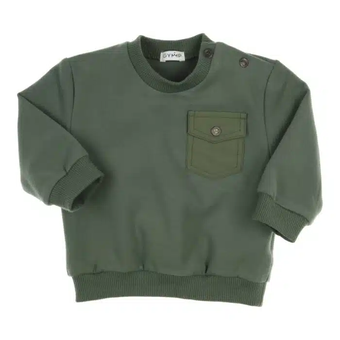 Gymp sweater 5802 groen