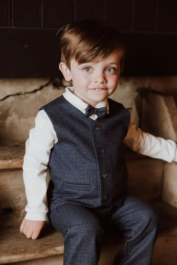 Gymp boys strikje 5729 navy - Afbeelding 2