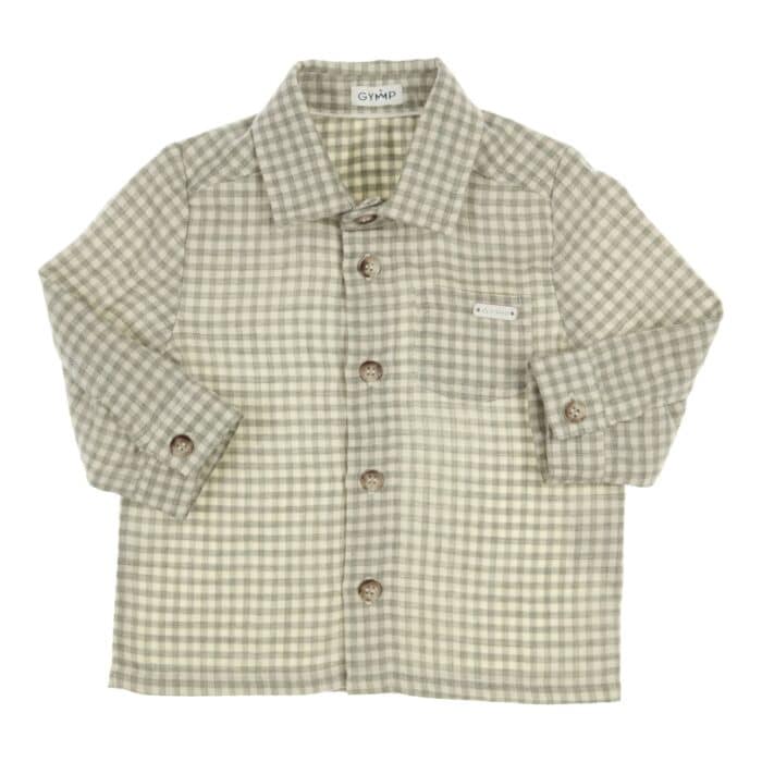 Gymp overhemd 5594 green/ruit