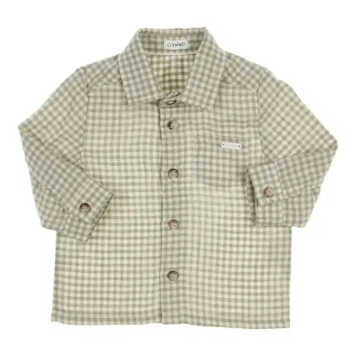 Gymp overhemd 5594 green/ruit