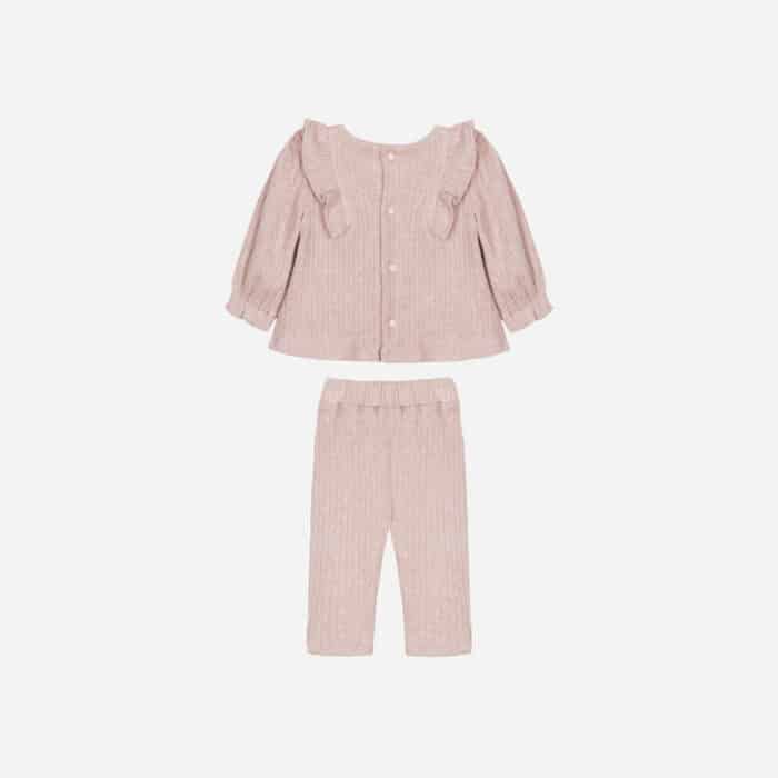 Patachou girls set 33095 dusty pink - Afbeelding 2