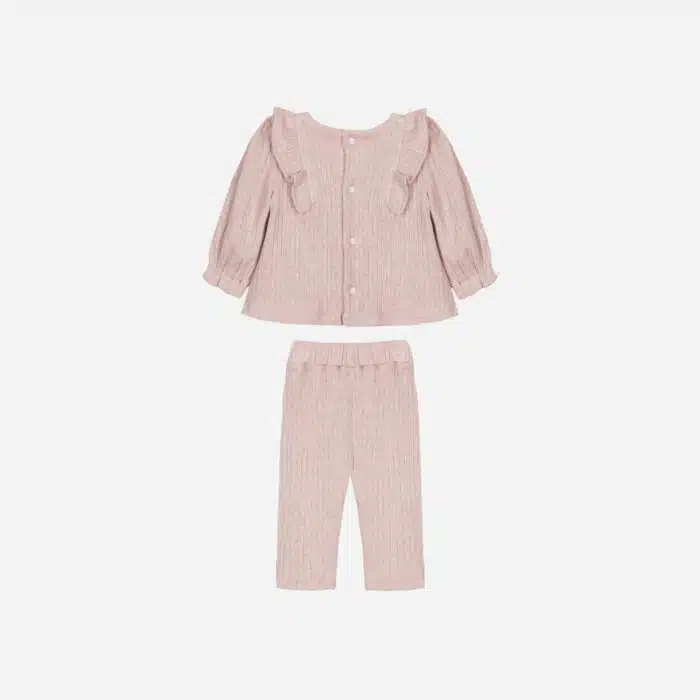 Patachou girls set 33095 dusty pink - Afbeelding 2