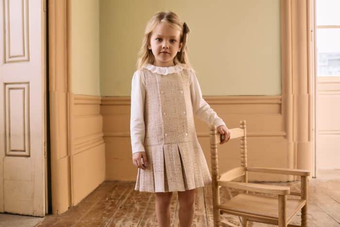 Patachou jurkje + top 33227 beige - Afbeelding 3