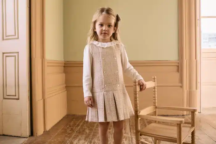 Patachou jurkje + top 33227 beige - Afbeelding 3