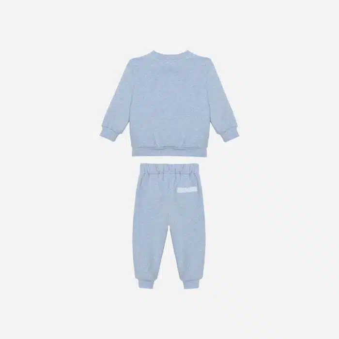 Patachou joggingpak 33305  blauw melange - Afbeelding 2