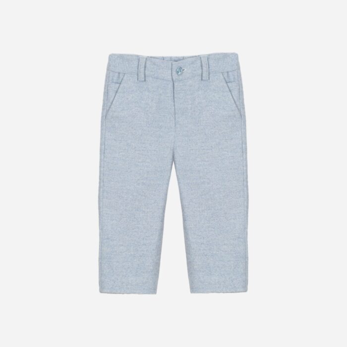 Patachou set polo + broek 33304 blauw melange - Afbeelding 5