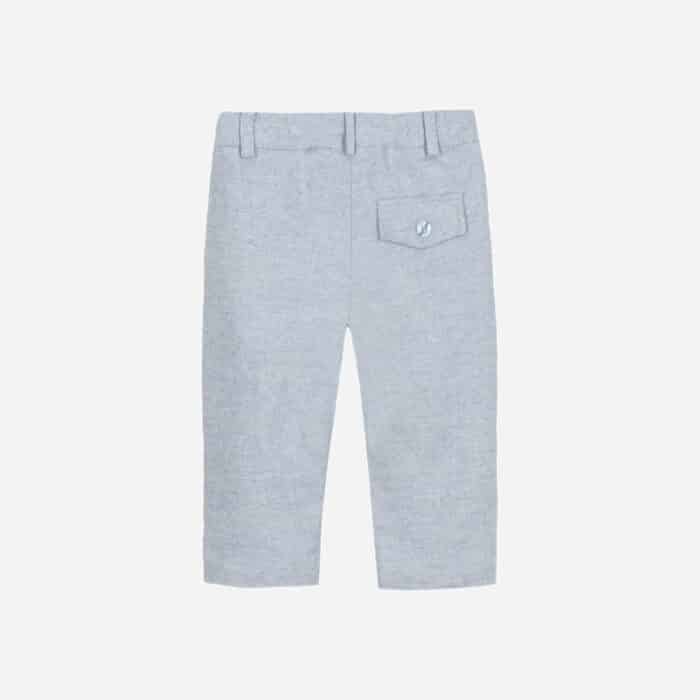 Patachou set polo + broek 33304 blauw melange - Afbeelding 2