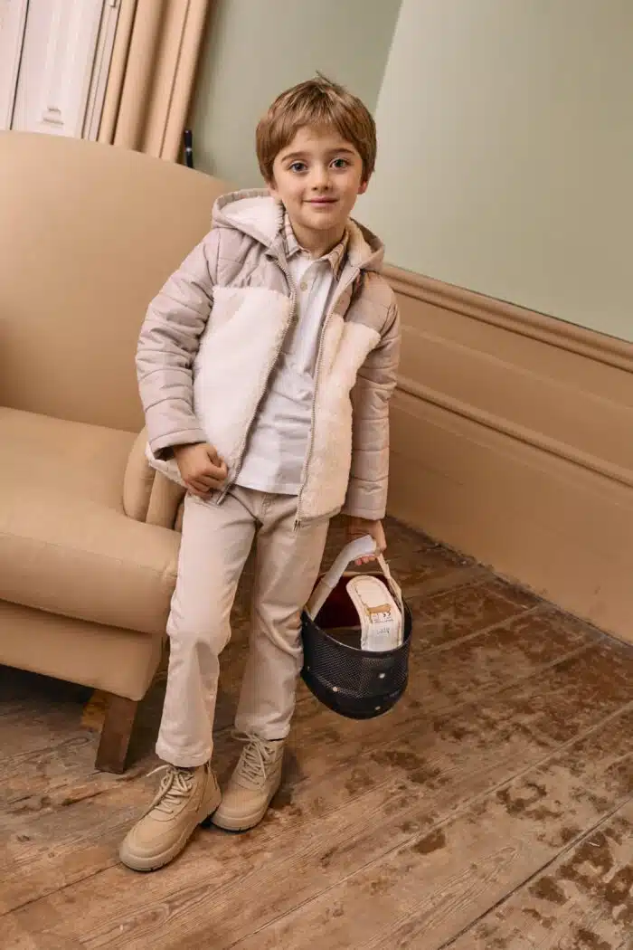 Patachou boys winterjas 33341 camel - Afbeelding 3