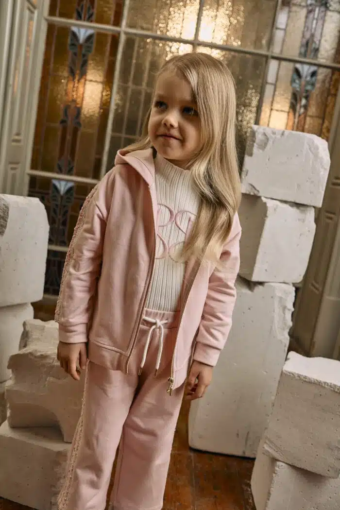 Patachou set vest + broek 33412 pale pink - Afbeelding 3