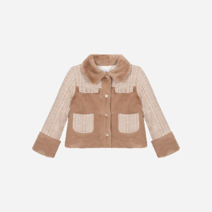 Patachou girls jas 33421 beige
